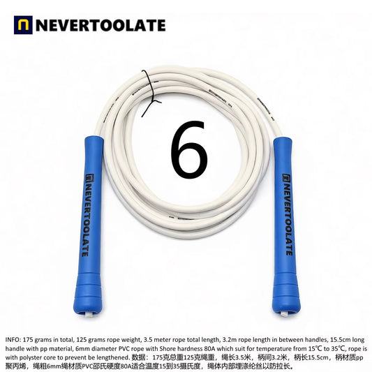 NeverTooLate™ ProSpeed Jump Rope – Lightweight, Durable &amp; Fast